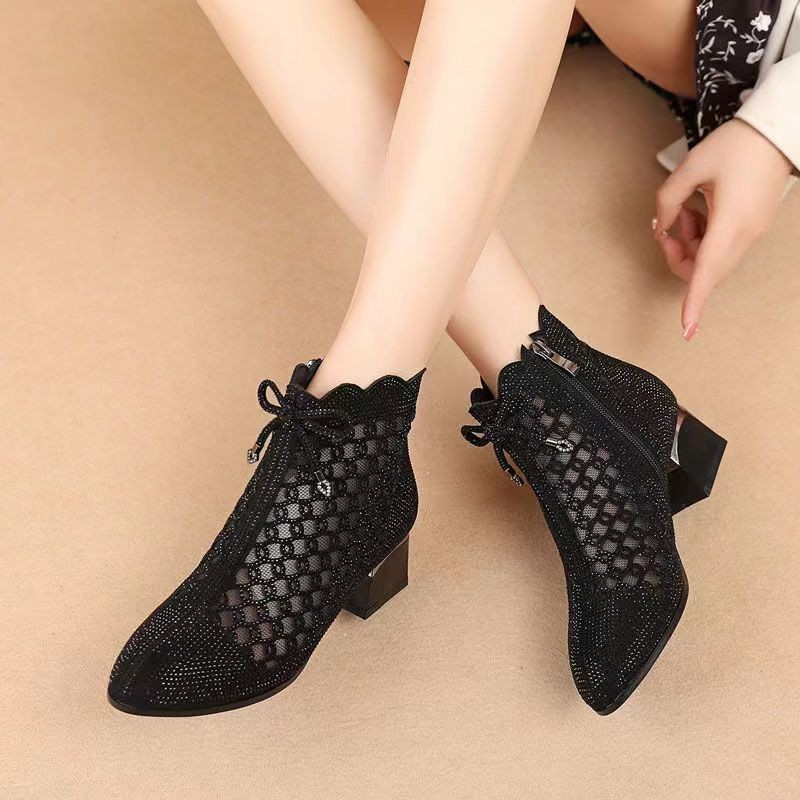 Bottes Ankle Auraqo Sorties Maille