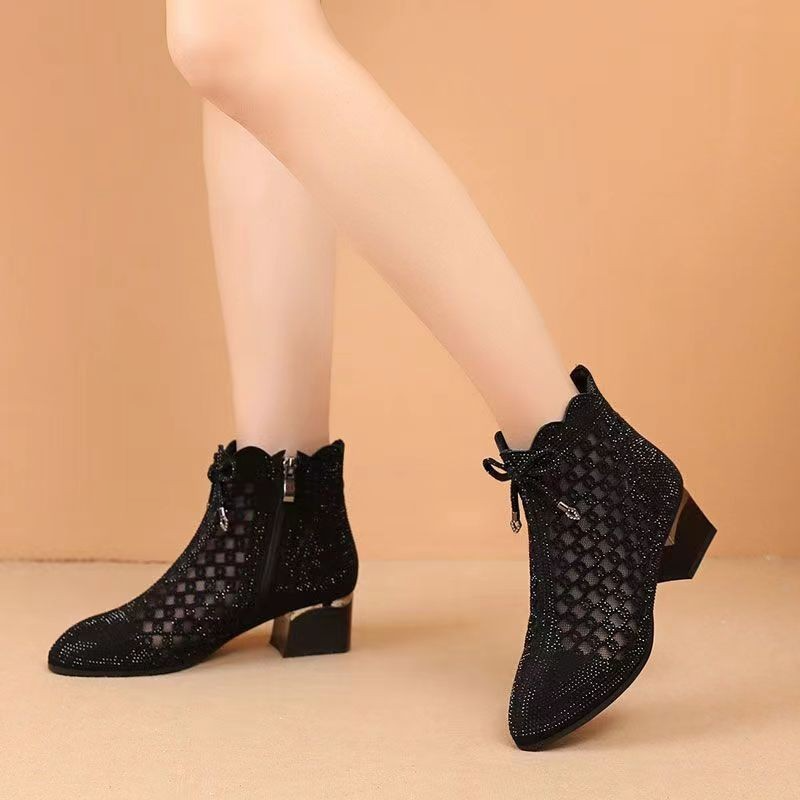 Bottes Ankle Auraqo Sorties Maille